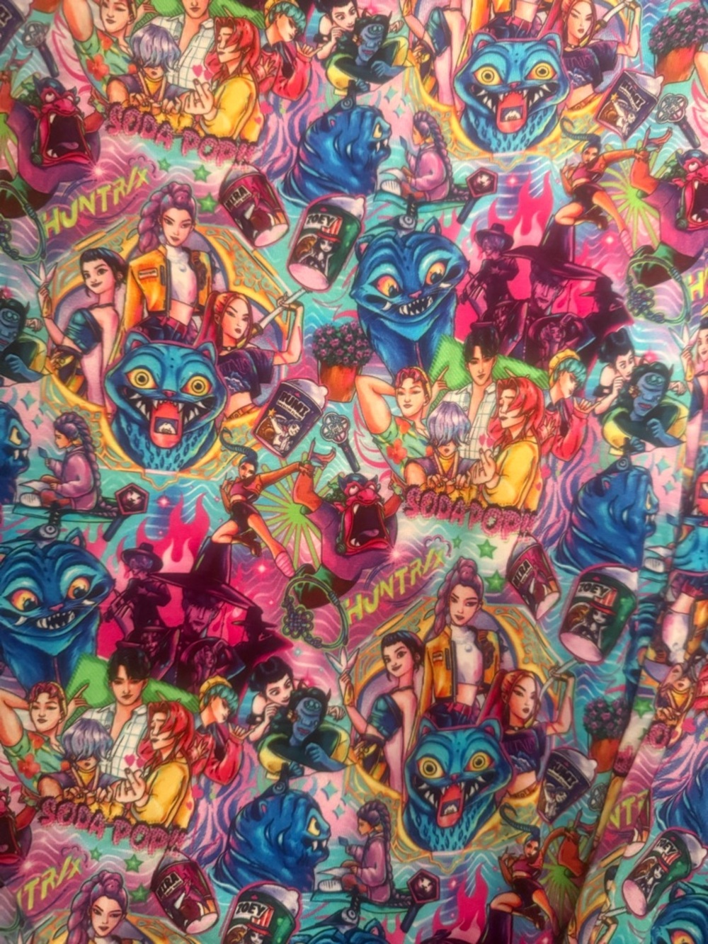 Millie Rose Kpop Demon Hunters 2pc Pajama Set Size 14/16 NWT